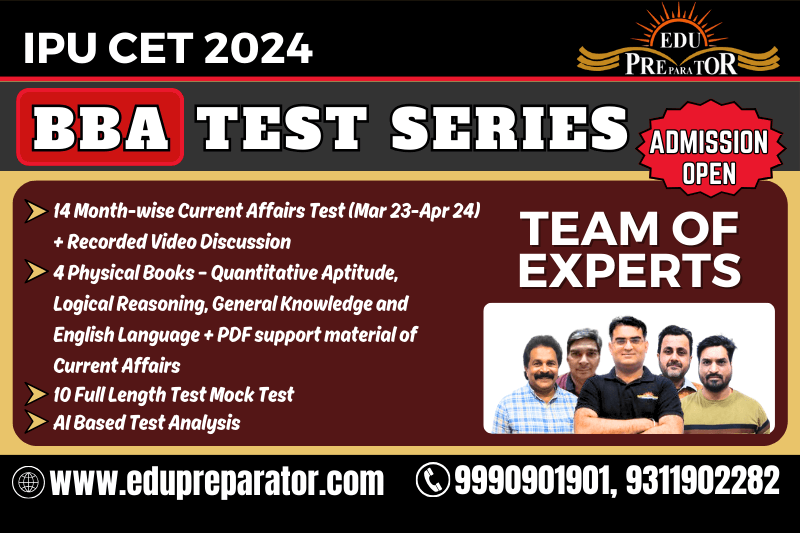 IPU CET 2024 BBA Test Series