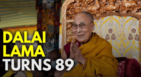 Dalai Lama Turns 89 