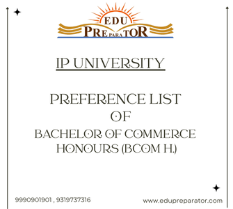 Preference List of B.com Honours