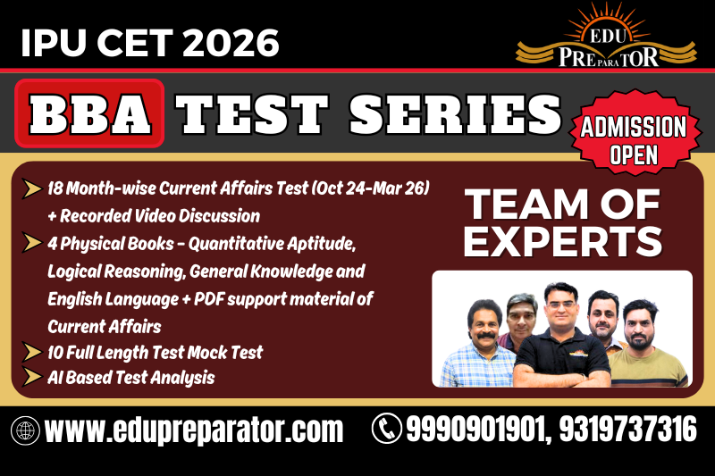 IPU CET 2026 BBA Test Series