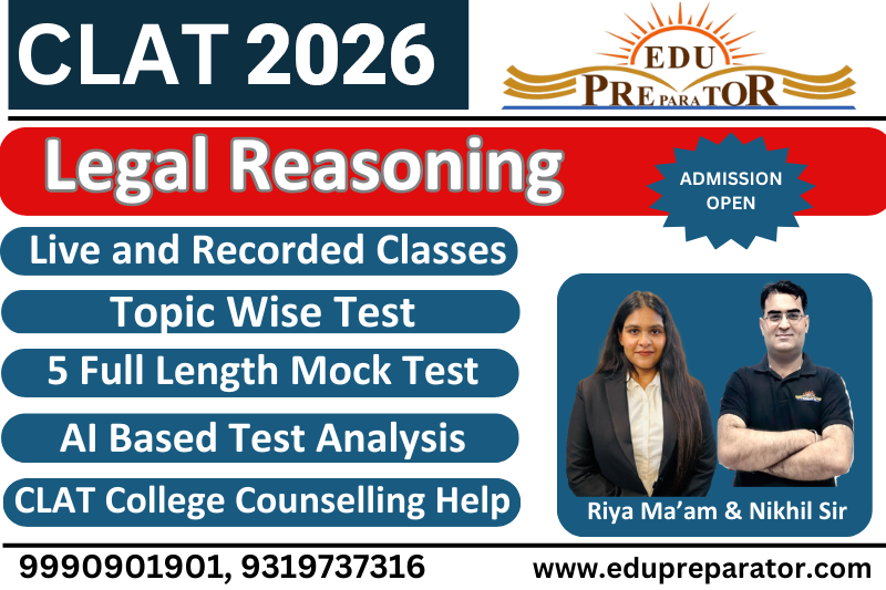 Legal Reasoning For CLAT & AILET 2026