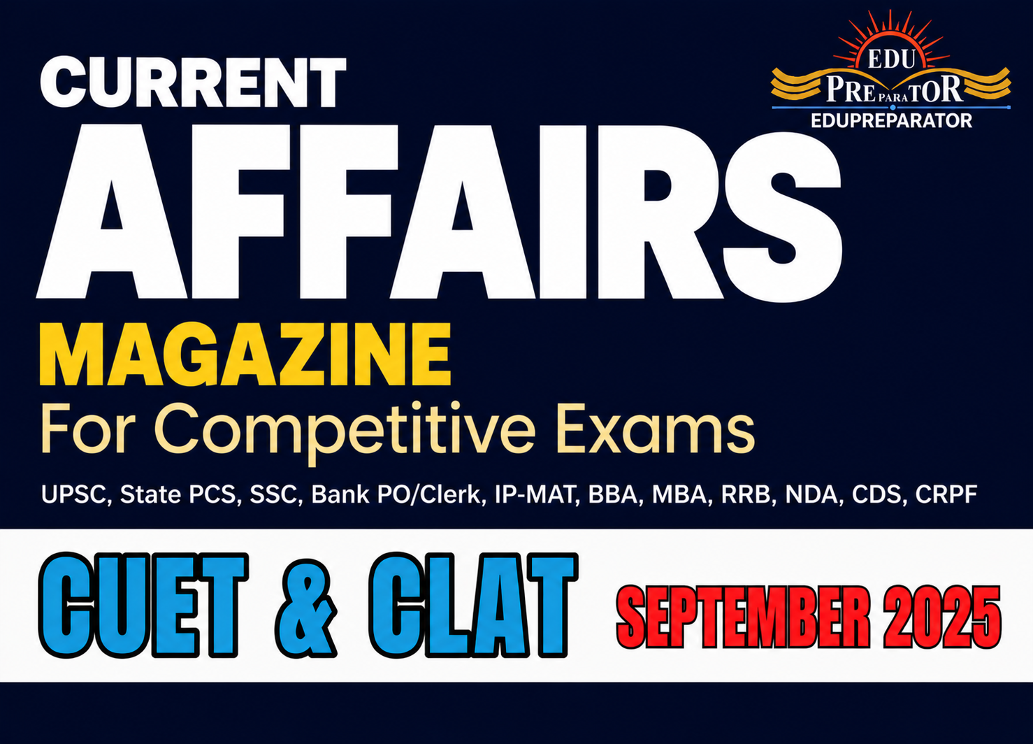 Current Affairs September 2025 Topic -Important Days & Book an authors