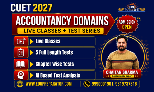 CUET 2026 - Accounts Domains Live Classes + Test Series