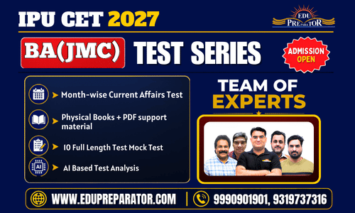 IPU CET 2027 BA(JMC) Test Series