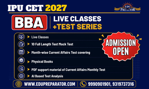 IPU CET 2027 BBA Live Classes + Test Series