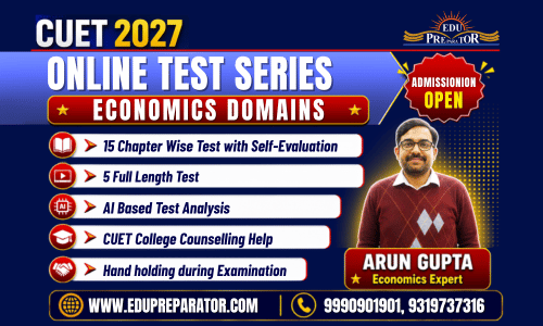 CUET 2027 - Economics Domains Test Series
