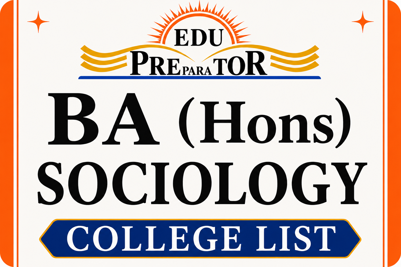 BA (HONS) SOCIOLOGY COLLEGE LIST