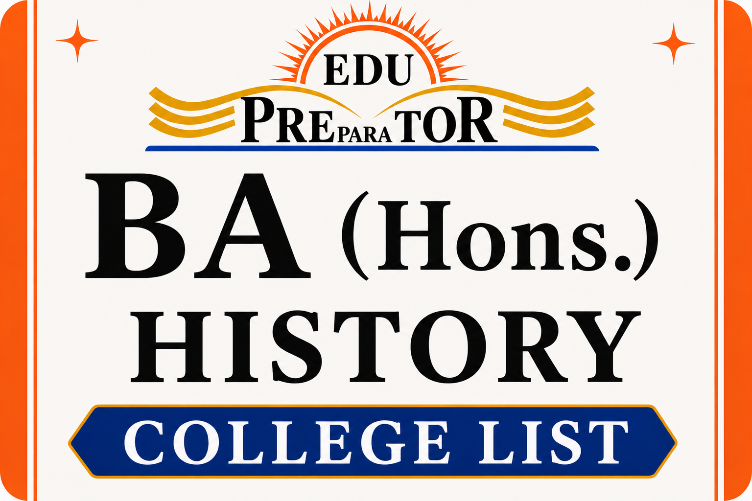 BA (HONS) HISTORY COLLEGE LIST