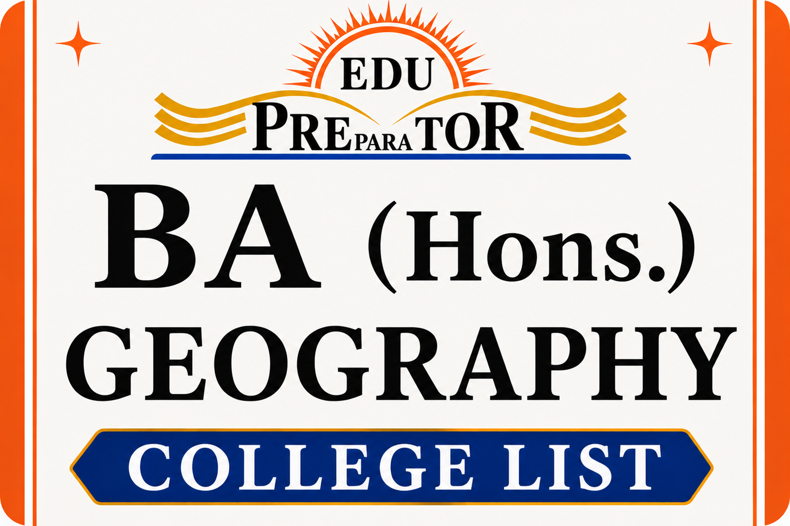 BA (HONS) GEOGRAPHY COLLEGE LIST