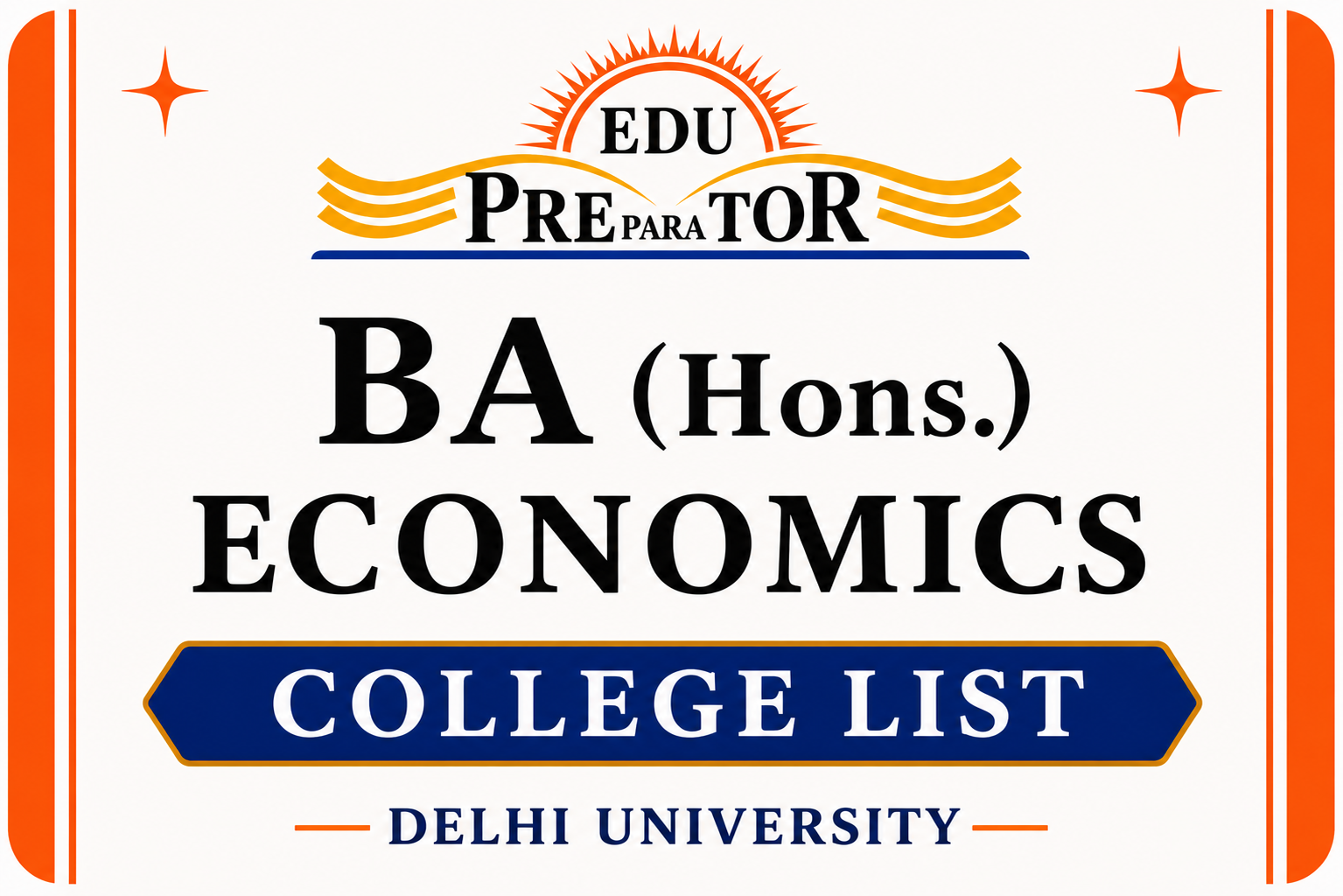 BA (Hons) Economics COLLEGE LIST