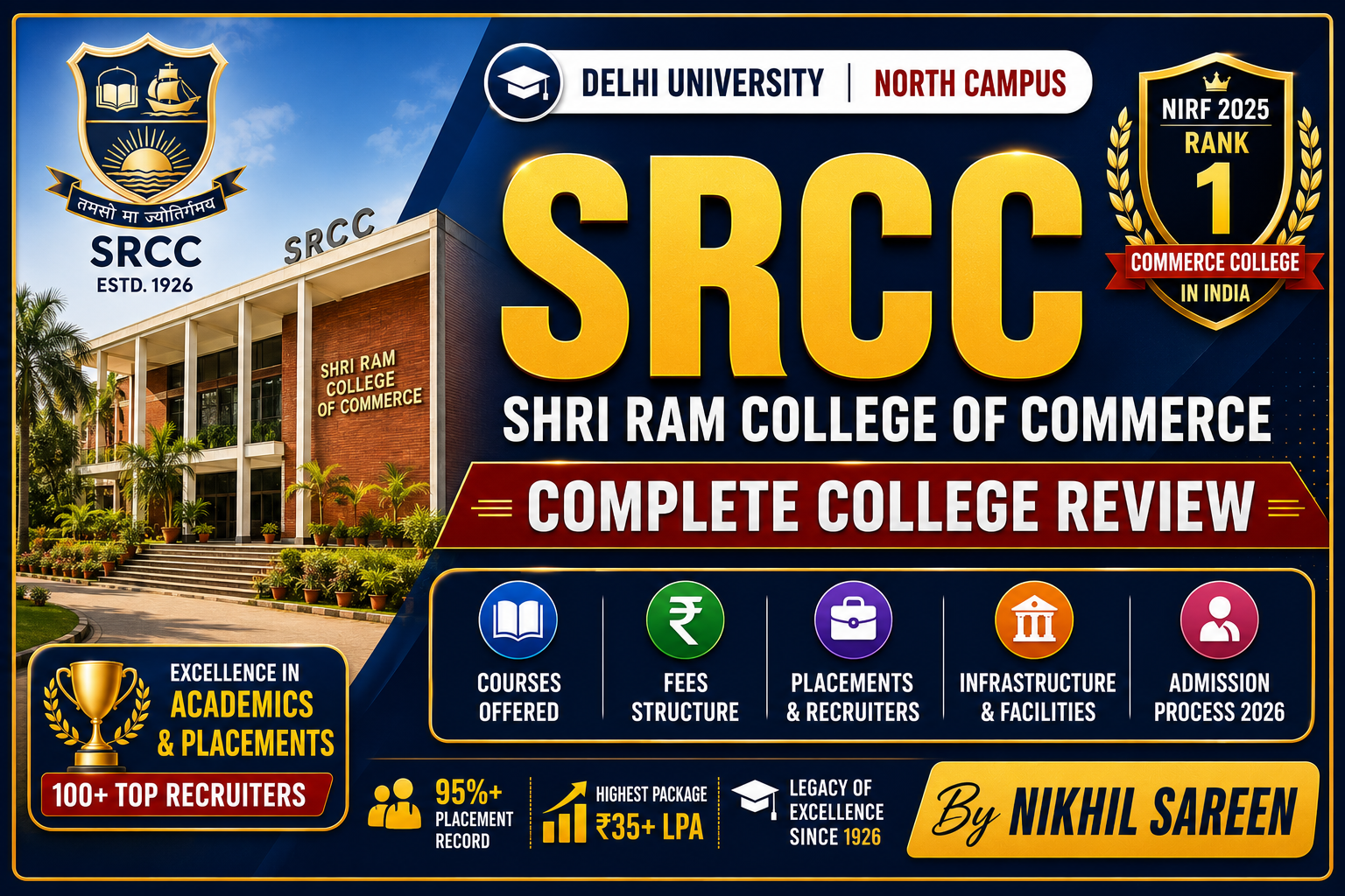 COLLEGE PROFILE: Shri Ram College of Commerce(SRCC)